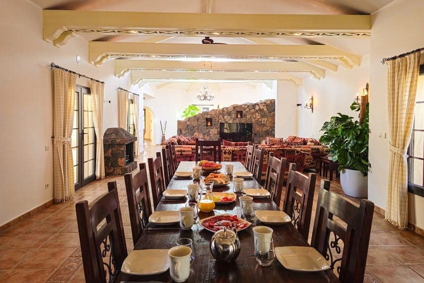 Dining Area, Villa Ellanoor, Villa with Pool Fuerteventura Dining Area, Villa Ellanoor, Villa with Pool Fuerteventura