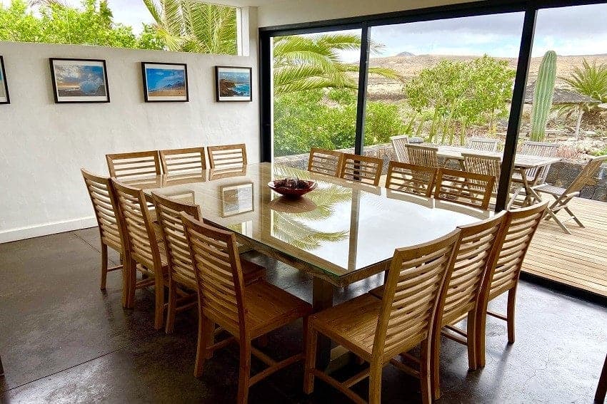 Dining Area, Villa La Laguna, Fuerteventura Lajares Villas