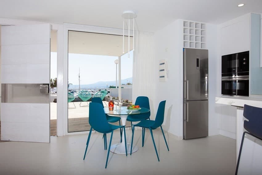 Essbereich, Villa Playa Chica, Ferienhaus am Meer Lanzarote