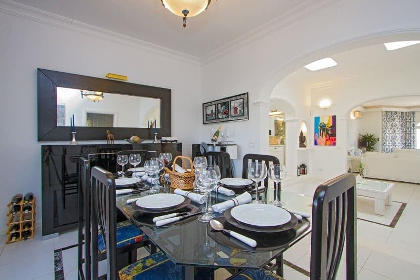 Comedor, Villa Sueños del Mar, Villa en Puerto Calero, Lanzarote