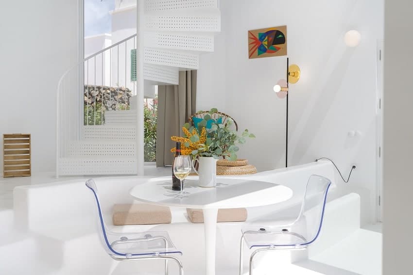 Mesa de Comedor, Suite Chic Deluxe, Apartamentos Lanzarote
