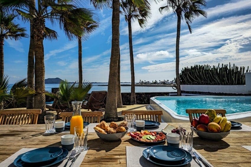 Esstisch, Villa Luma, Strandvilla Corralejo