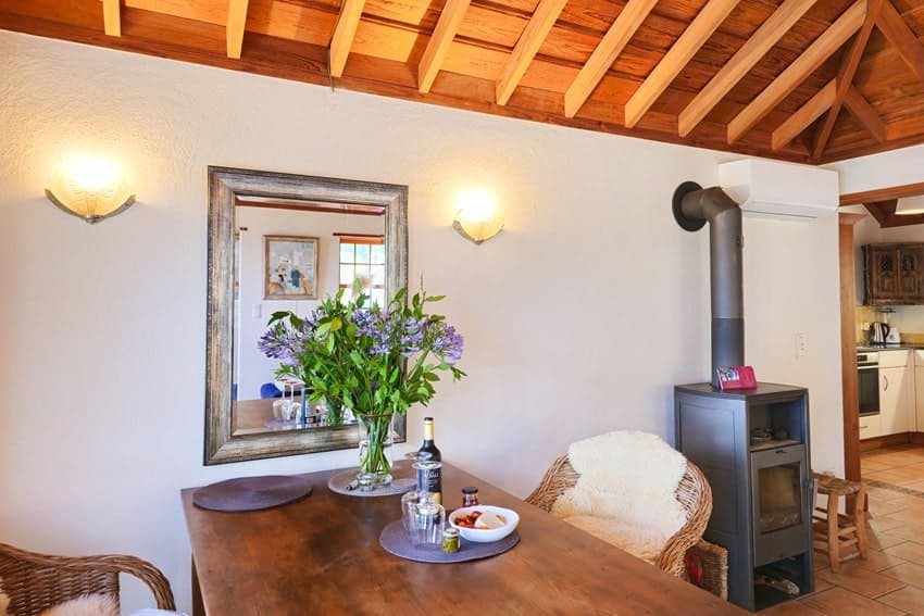 Esstisch, Villa Miramatos, Ferienhaus mit Pool Puntagorda
