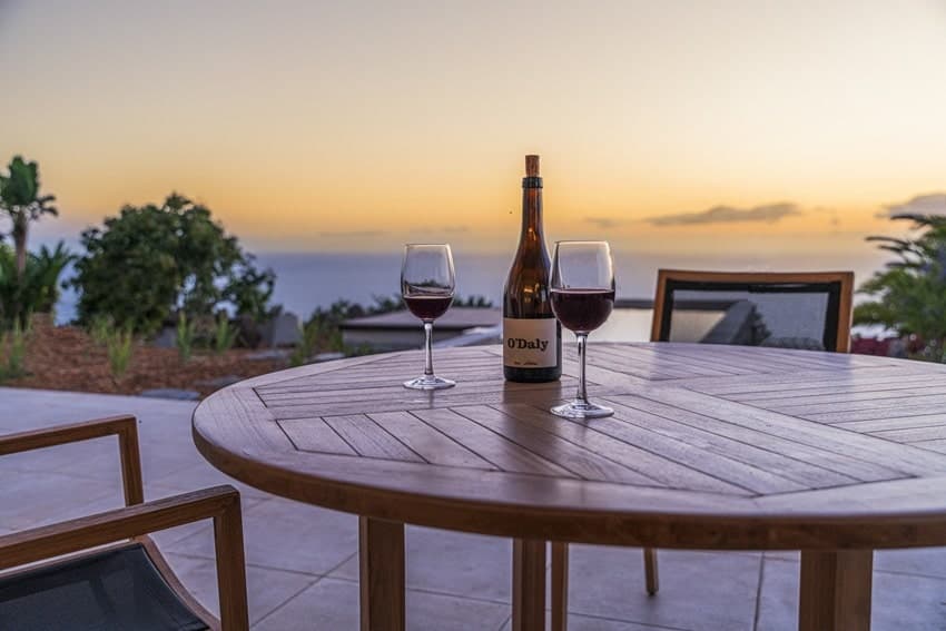 Esstisch, Villa SkyView, Villa La Punta mit Pool, La Palma