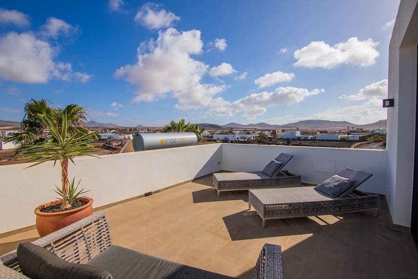 Villa hire Fuerteventura, Villa Julianoa, Balcony