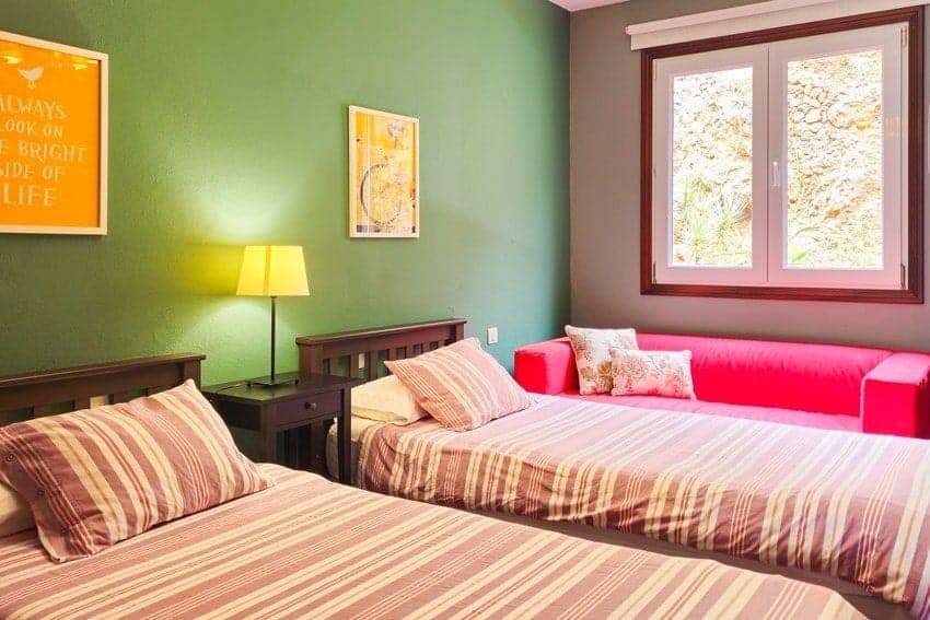 Holiday Villa with Private Pool Los Llanos, Bedroom, Single Beds, Villa Torres
