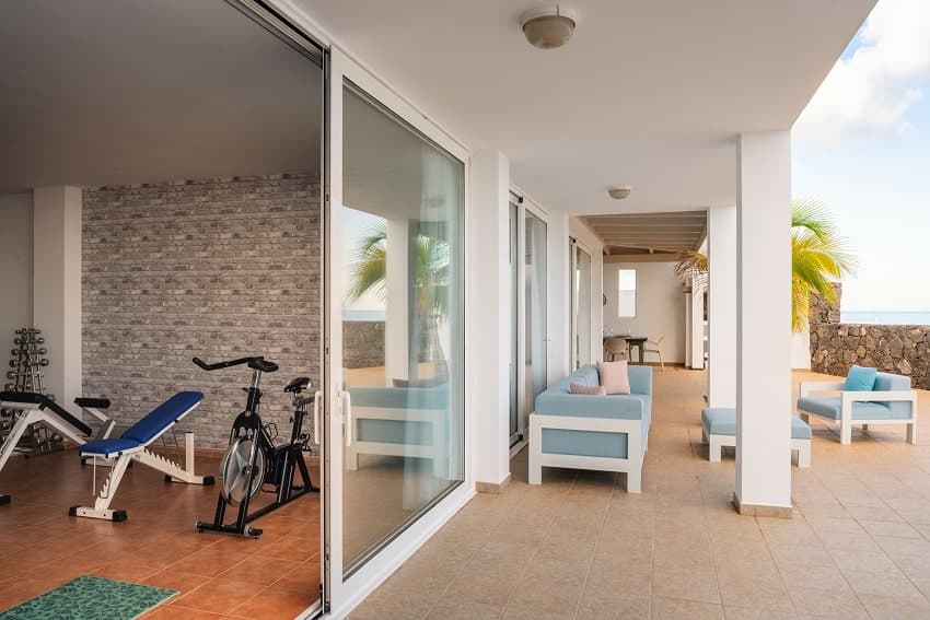 Sala de Fitness, Villa Odin, Villa con Piscina Privada Lanzarote