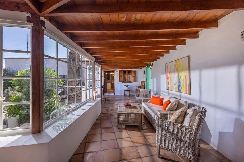 Flur, Casa El Barranco, Finca Lanzarote mieten