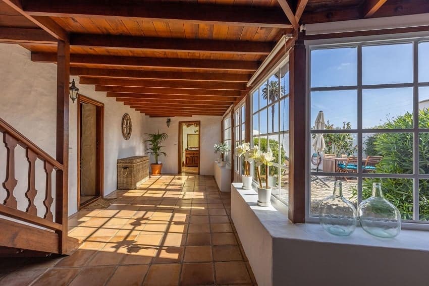 Flur, Casa El Barranco, Ferienhaus Lanzarote