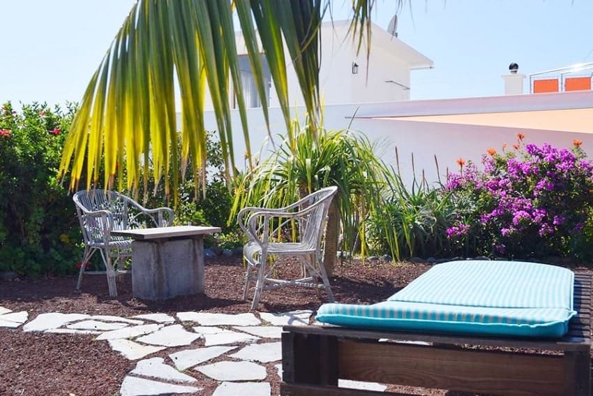 Jardín, Casa Vista Caldera, Alquiler Vacacional La Palma