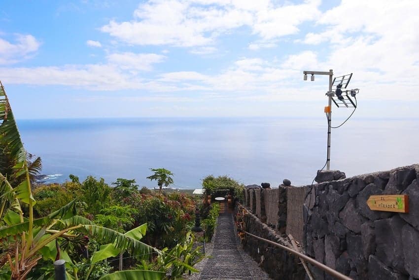 Garten, Casita Paraíso, Ferienhaus Fuencaliente, La Palma