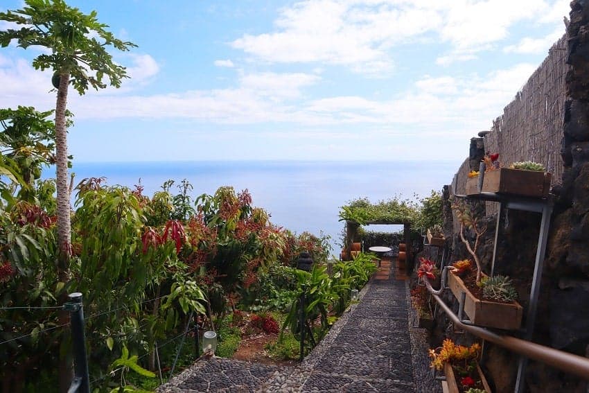 Garten, Casita Paraíso, Ferienhaus Fuencaliente