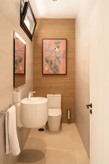 Guest Toilet, Villa Caprica, Lanzarote Villa to Rent