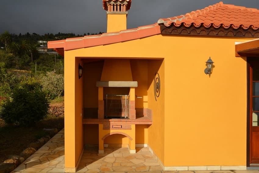 Parrilla, Casa Caracol, Casa Rural en La Palma Canarias