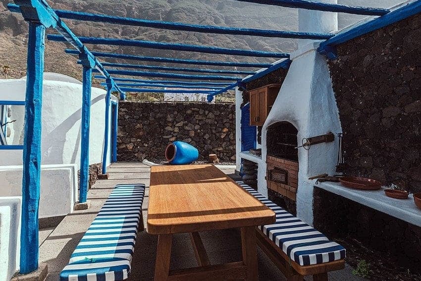 Barbacoa, Villa Manrique, Alojamiento en El Hierro