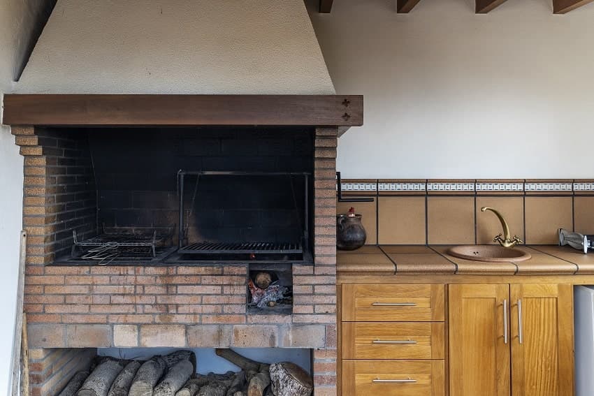 Barbacoa, Villa Tojayma, Casa Rural con Piscina Privada Tijarafe