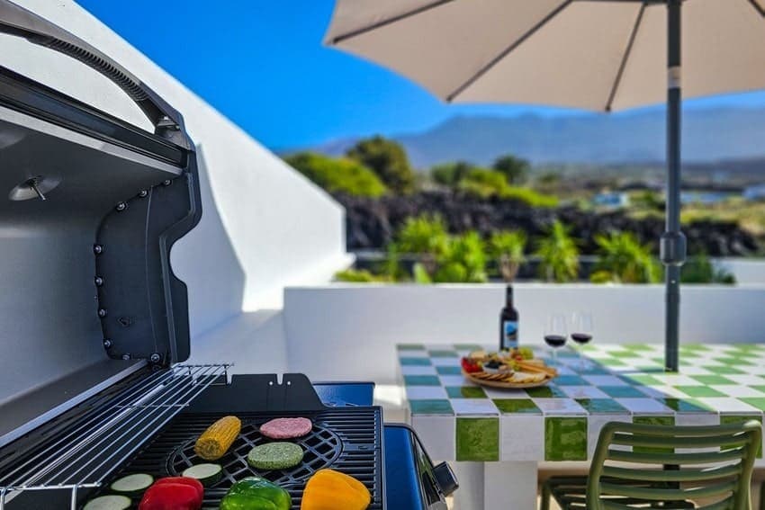 Grill, Villa Veni, Holiday Villa La Palma