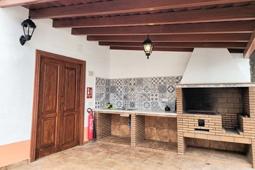 Grillbereich, Casa Antonio, Finca auf La Palma