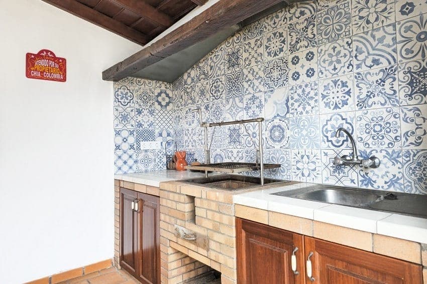 Grillbereich, Casa Teresa, Fincaferien La Palma