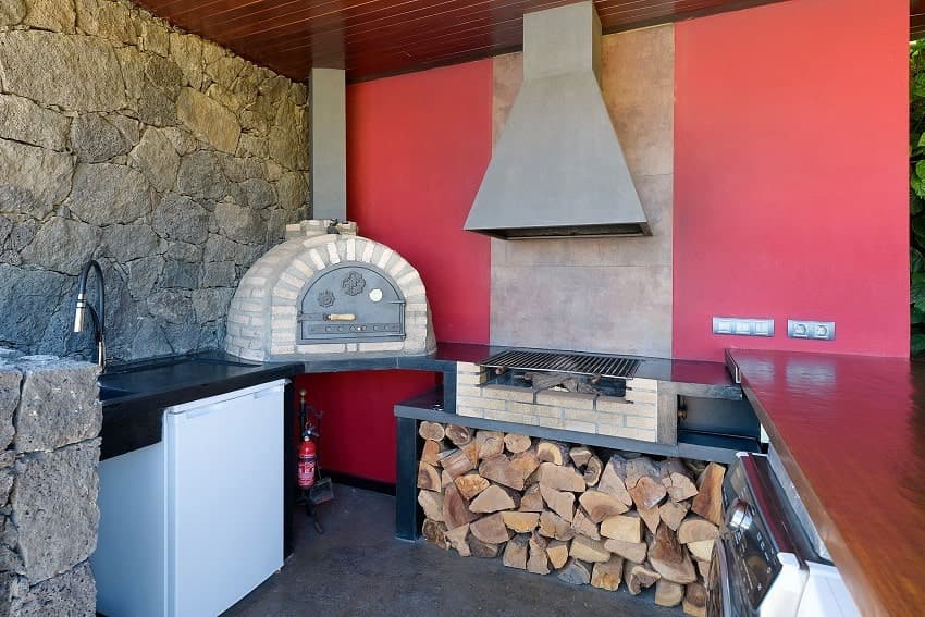 Zona de Barbacoa, Luxury & Harmony House, Lanzarote Villa con Piscina