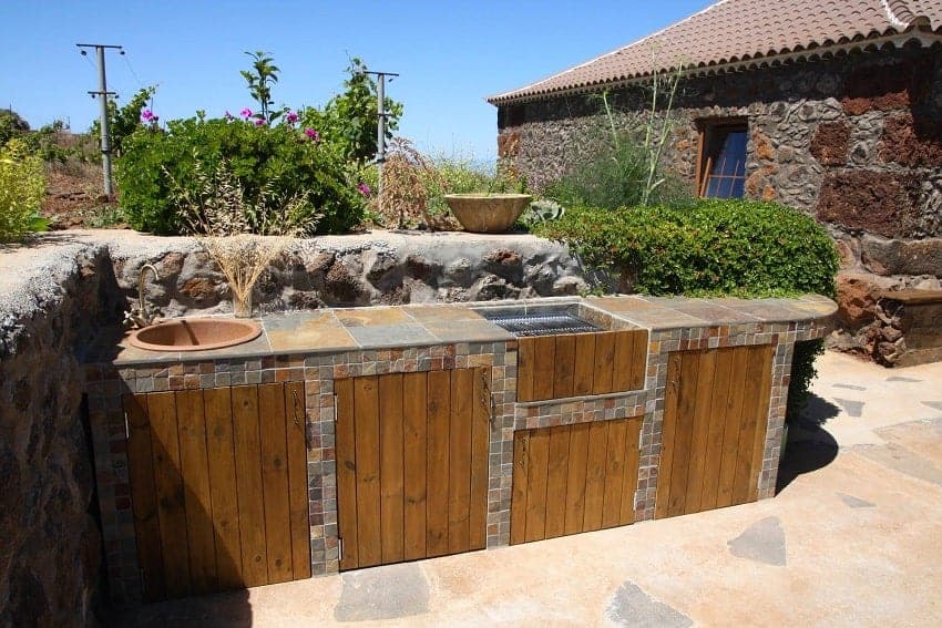 Grillecke, Casa Albillo, La Palma Ferienhaus mieten