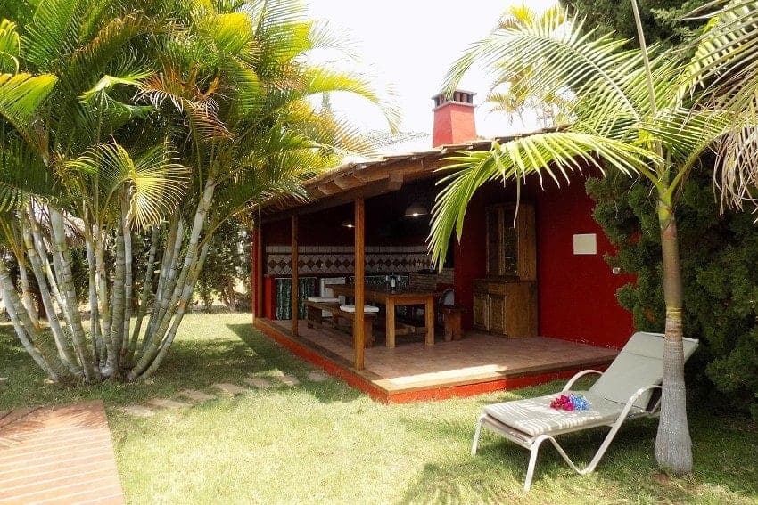 Grillecke, Villa Nerea, La Palma Haus mieten