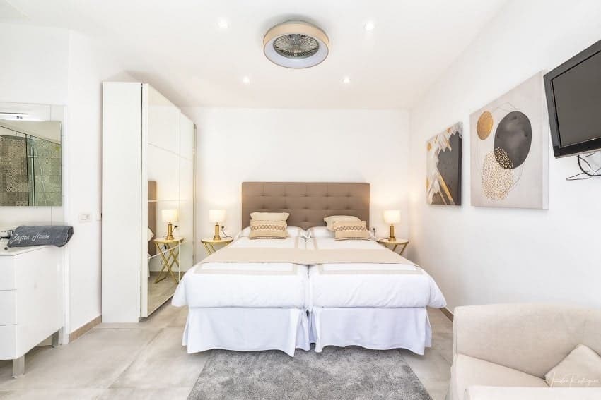 Hauptschlafzimmer, Bayton House, Ferienhaus Los Llanos