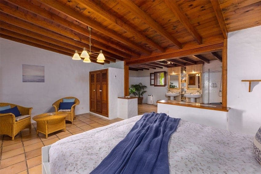 Hauptschlafzimmer, Casa El Barranco, Finca Lanzarote mieten