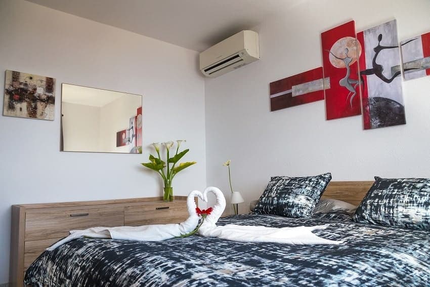 Hauptschlafzimmer, Casa Puesta del Sol, Ferienhaus El Paso La Palma