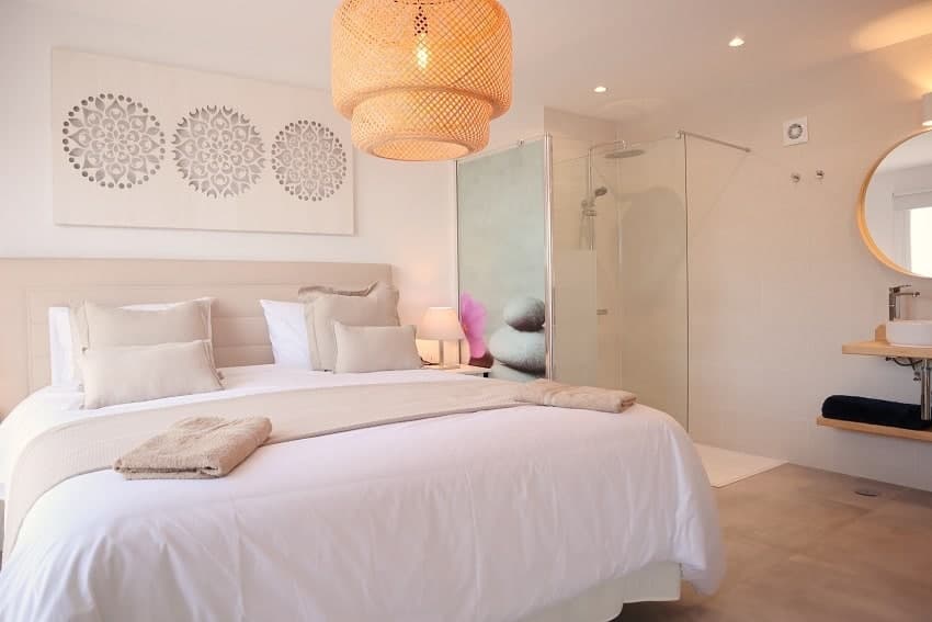 Hauptschlafzimmer, Suite Tajuya, Unterkünfte auf La Palma