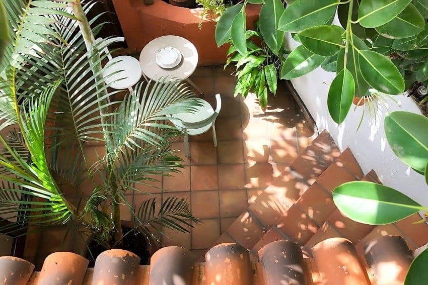 Patio, Apartment Sol, Holiday Apartment La Palma