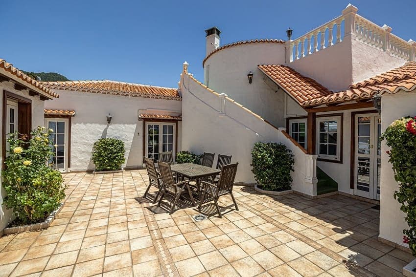 Patio, Casa Mi Arcadia, Casa Rural La Palma Piscina