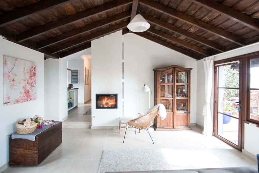 Chimney, Finca Teneguía, Holiday Villa Fuencaliente