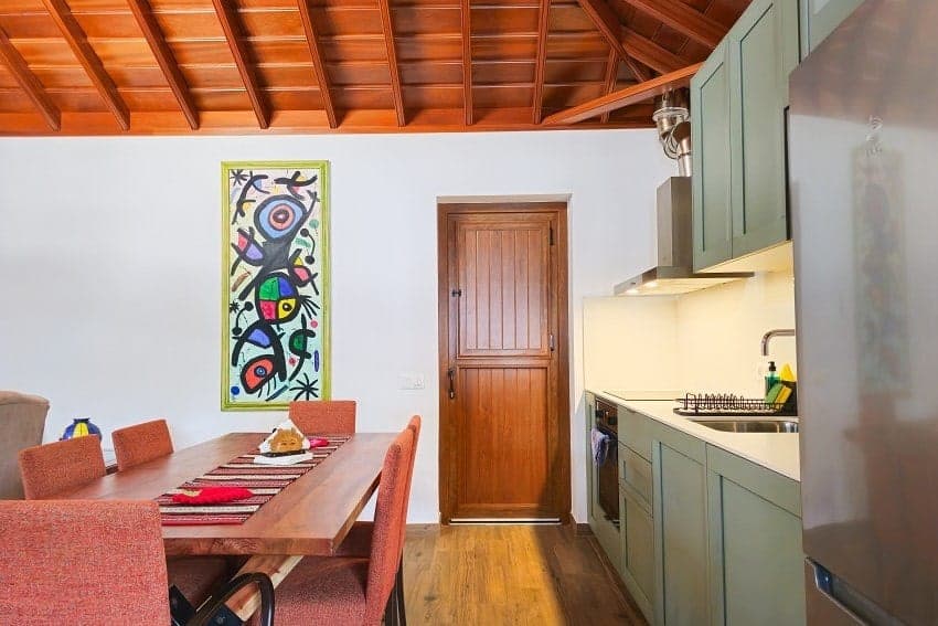 Küche, Casa Antonio, Finca auf La Palma