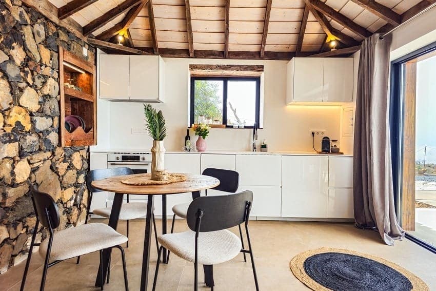 Küche, Casa de Ensueño, Luxus Ferienhaus La Palma