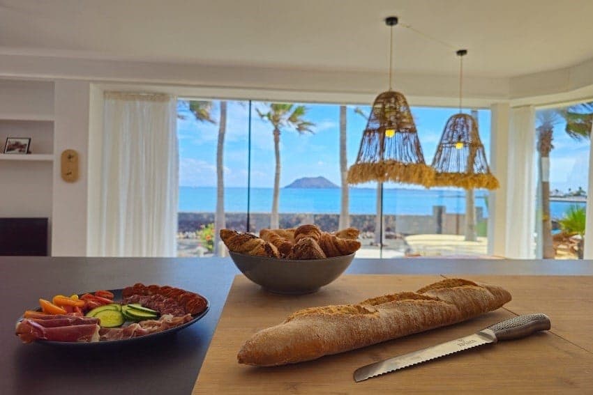 Küche, Villa Luma, Strandvilla Corralejo