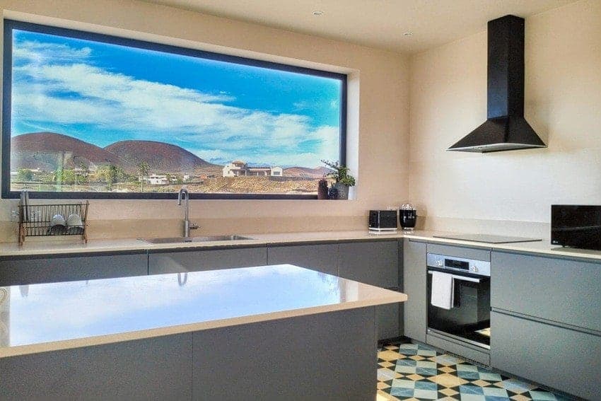Cocina, Villa Sumendi, Villa Lajares Fuerteventura