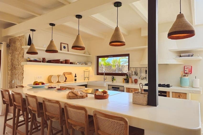 Kitchen, Villa Deleite, Villa Lajares