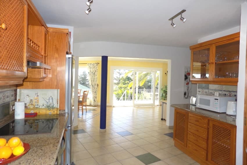 Küche, Casa La Palmera, Ferienhaus in La Palma