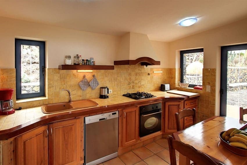 Cocina, Casa Amalia, Casa Rural La Palma