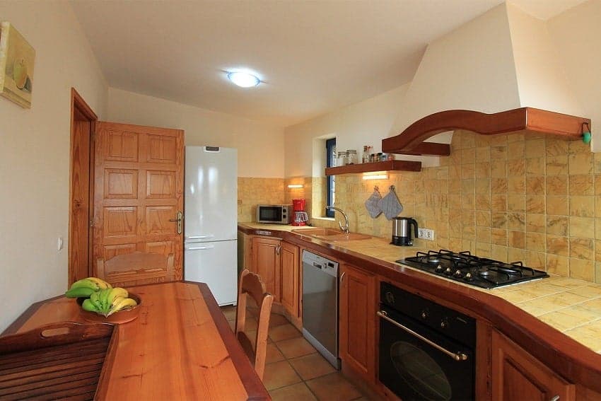 Cocina, Casa Amalia, Casa Rural con Piscina Privada en La Palma