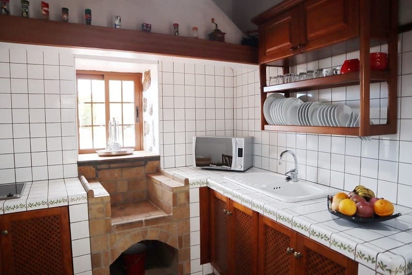 Cocina, Casa Campana, Alquiler Vacacional en Tijarafe