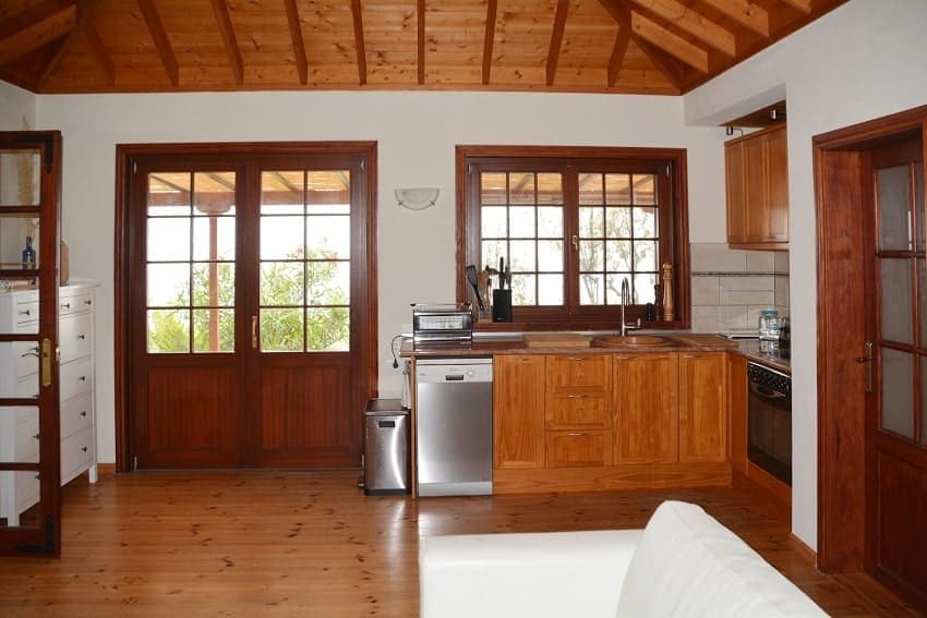 Cocina, Casa Caracol, Casa Rural en La Palma Canarias