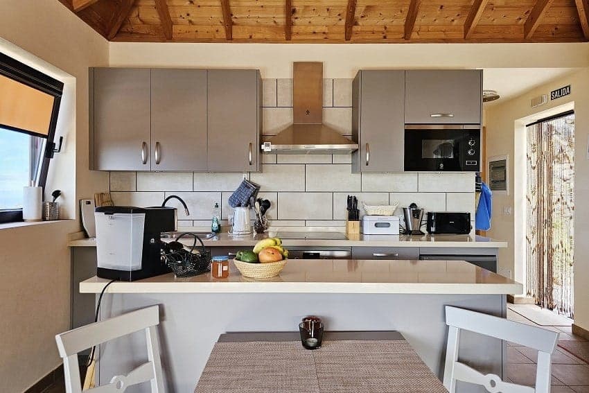 Küche, Casa Estrella Fugaz, Ferienhaus Tijarafe
