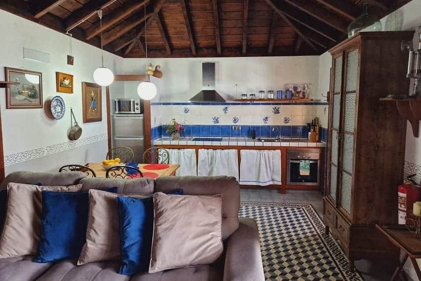 Cocina, Casa Huli, Alquiler Casa Rural en La Palma
