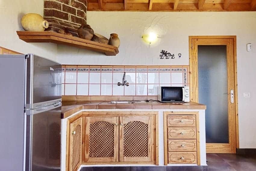 Cocina, Casa Las Vetas, Alojamiento Tijarafe