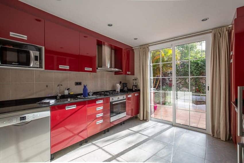 Kitchen, Casa Ocanto, Holiday Home with Pool La Palma