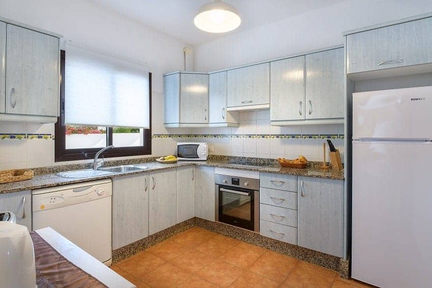 Cocina, Casa Vista Lobos, Vivienda Vacacional Playa Blanca