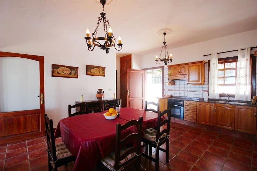 Kitchen, Villa Capricho, Holiday Cottage with Pool La Palma