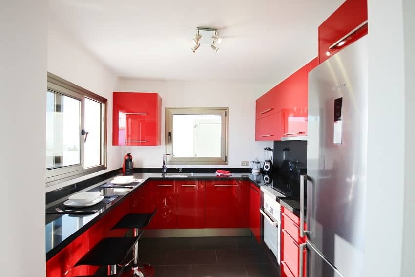 Küche, Villa Espejo, La Palma Ferienhaus